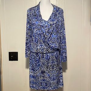 Lilly Pulitzer size large long sleeve dress